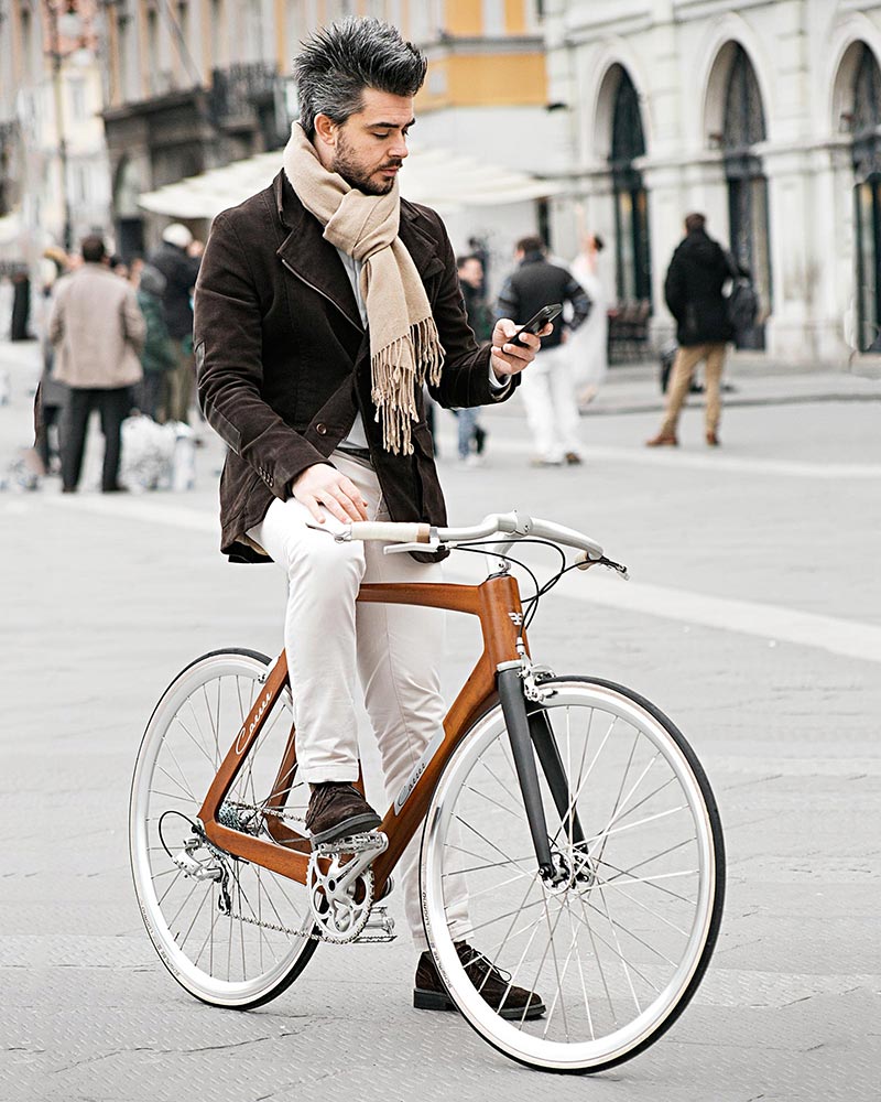 CarrerBikes Iroko urban bike in città