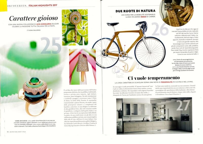 CarrerBikes e mensile AD design